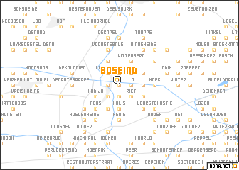 map of Boseind