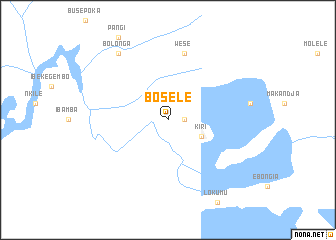 map of Bosele