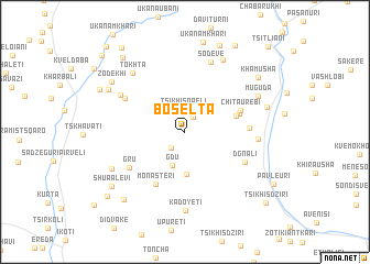 map of Boseltʼa