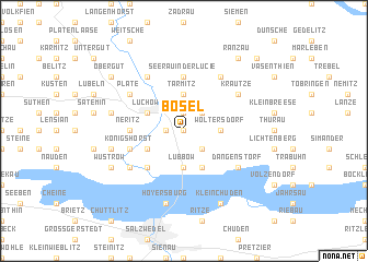 map of Bösel