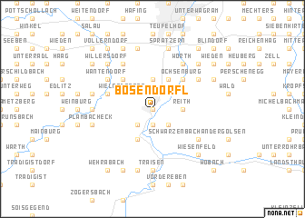 map of Bösendörfl