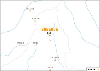 map of Bosenge