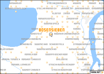 map of Bösensieben