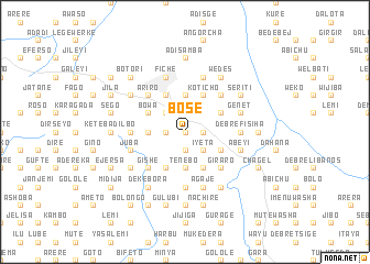 map of Bosē