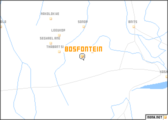 map of Bosfontein