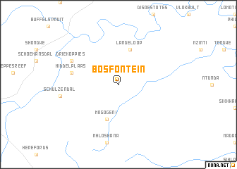 map of Bosfontein