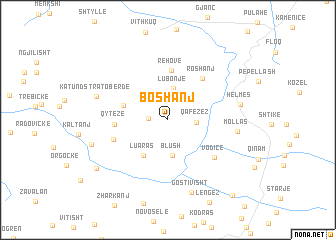 map of Boshanj