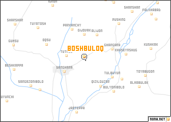 map of Boshbuloq