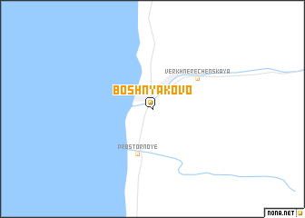 map of Boshnyakovo