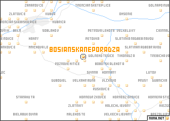 map of Bošianska Neporadza