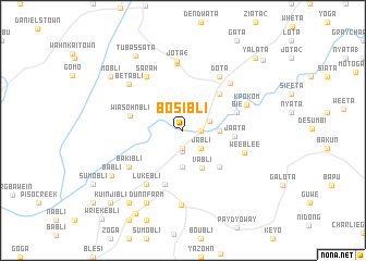 map of Bosibli