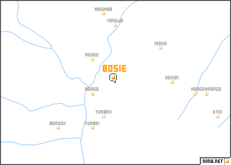 map of Bosie