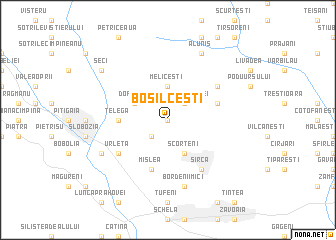 map of Boşilceşti