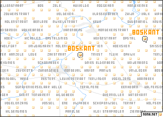 map of Boskant