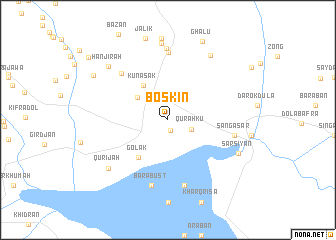 map of Boskin