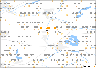 map of Boskoop