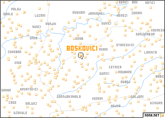 map of Boskovići