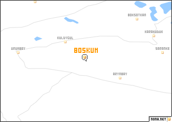 map of Boskum