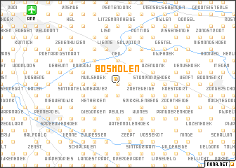 map of Bosmolen