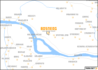 map of Boşneag