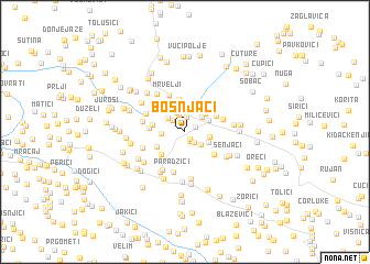 map of Bošnjaci