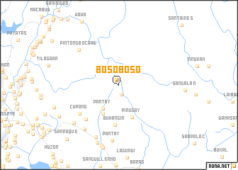 map of Bosoboso