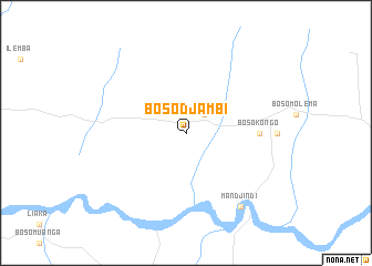 map of Boso-Djambi