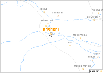 map of Bosogol