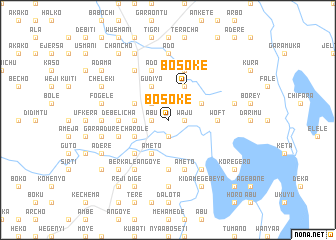 map of Bosokʼē