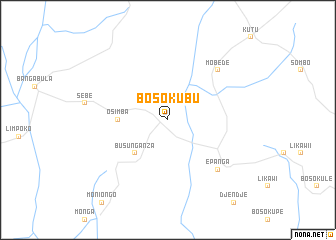 map of Boso-Kubu
