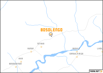 map of Boso-Lengo