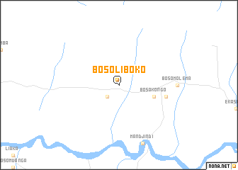 map of Boso-Liboko