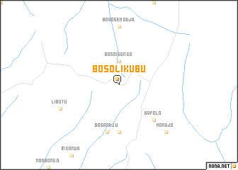 map of Boso-Likubu