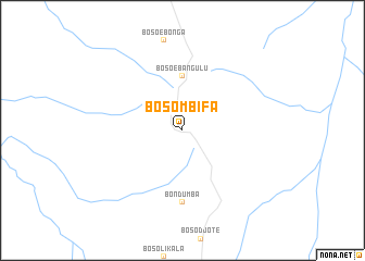 map of Boso-Mbifa