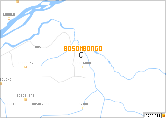map of Boso-Mbongo