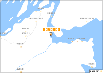 map of Bosongo