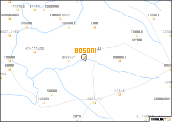 map of Bosoni