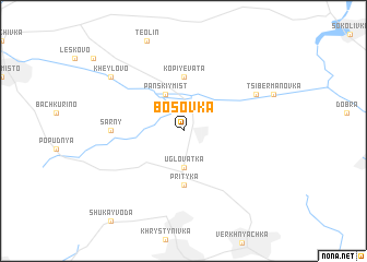 map of Bosovka