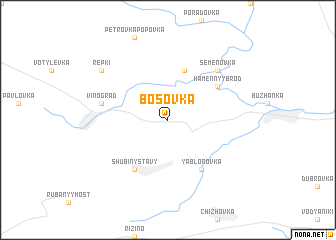 map of Bosovka