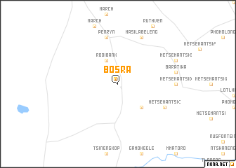 map of Bosra