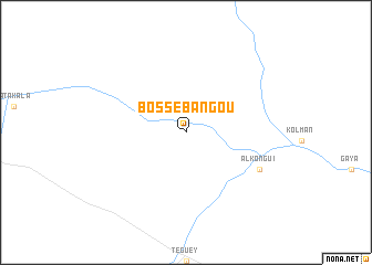 map of Bossé Bangou
