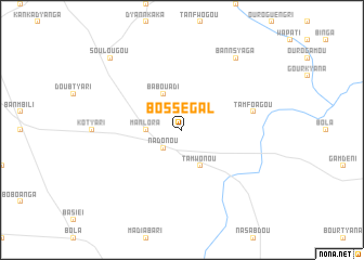 map of Bosségal