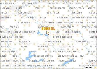 map of Bossel