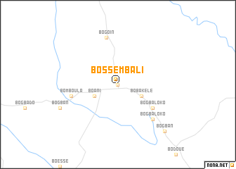 map of Bossembali