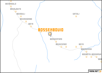 map of Bossembouio