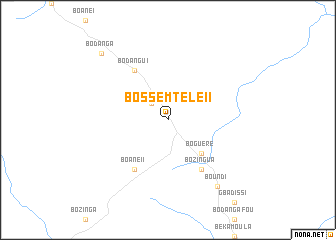 map of Bossemtele II