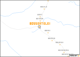 map of Bossemtele I