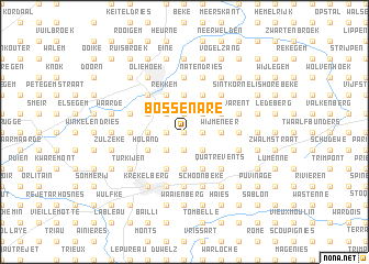 map of Bossenare