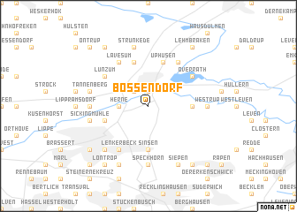 map of Bossendorf