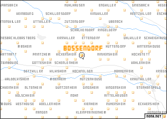 map of Bossendorf